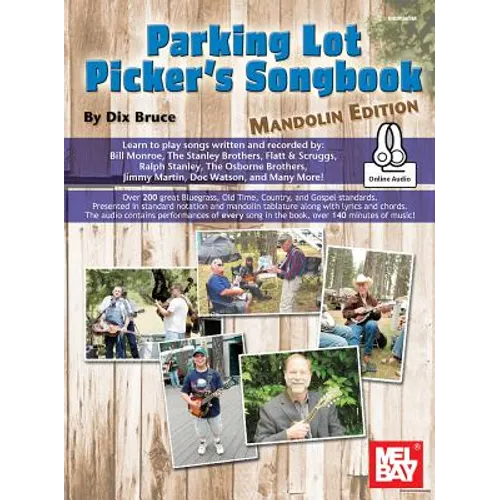 Parking Lot Picker's Songbook - Mandolin - Paperback