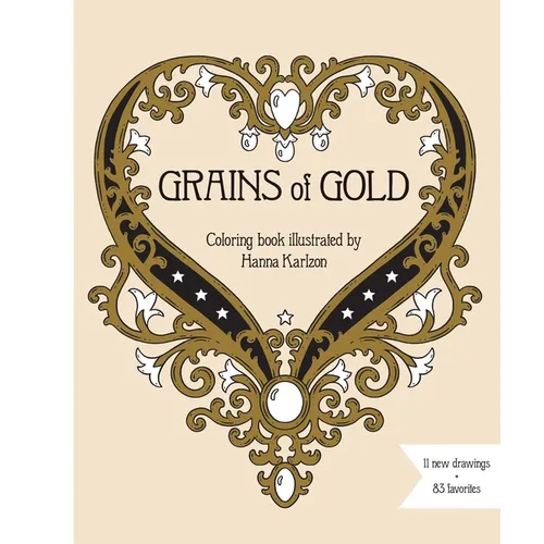 Grains of Gold Coloring Book - Hardcover