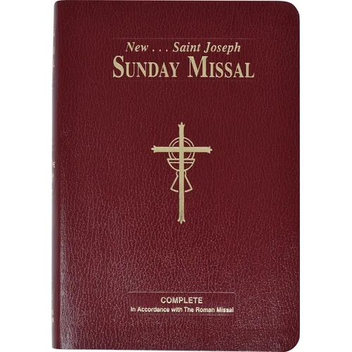 St. Joseph Sunday Missal: The Complete Masses for Sundays, Holydays, and the Easter Triduum - Paperback