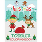 Christmas Toddler Coloring Book - Paperback