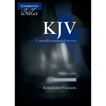 Reference Bible-KJV-Cameo - Leather