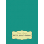 Large 8.5 x 11 Dotted Bullet Journal (Teal #7) Hardcover - 245 Numbered Pages - Hardcover