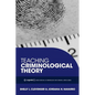Teaching Criminological Theory - Paperback