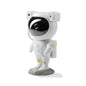 Ideenwelt Astronaut Projector Lamp - Galaxy Starry Night Light with Moon Projection & Remote Control - USB Powered Space Themed Lighting for Kids Room Decor