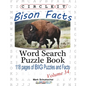 Circle It, Bison Facts, Word Search, Puzzle Book - Paperback