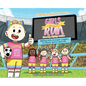 Girls on the Run: Starring Mighty Melina - Hardcover