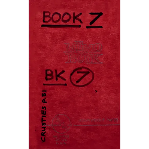 Lee Lozano: Private Book 7 - Spiral