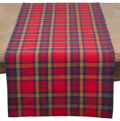 Fennco Styles Classic Plaid Design Tabletop Collection