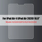 Tempered Glass Screen Protector for iPad — 9H Hardness, Anti-Fingerprint, Bubble-Free, Stylus Compatible — 1-Pack (Fits 11-inch, 10.9-inch, 10.2-inch, 9.7-inch, iPad Air & Mini)