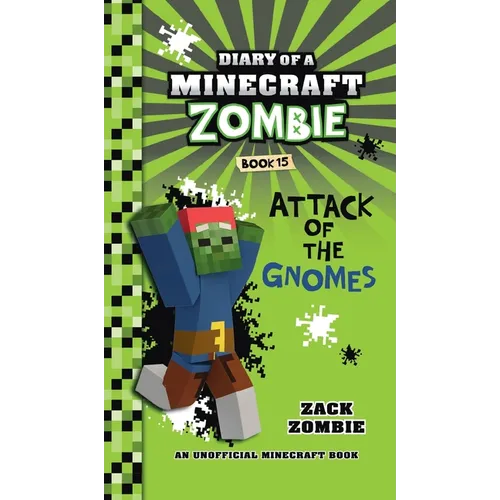 Diary of a Minecraft Zombie Book 15: Attack of the Gnomes - Hardcover