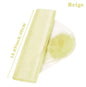5/10m Wedding Decoration Tulle Roll Crystal Organza Sheer Fabric For Wedding Birthday Party Backdrop Weeding Chair Sashes Decor