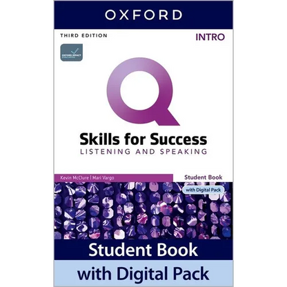 Q3e Introduction Listening and Speaking Students Book with Digital Pack - Paperback
