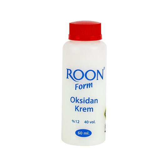 Roon Form Oxidant Cream 40 Volume 60 ml - Hair Coloring & Bleaching Cream for Professionals & Home Users