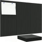6pcs Office Large Cork Board Alternative Felt Wall Tiles Noise Reducing Felt Board Bulletin Board Pegboard Photo Memo For Home