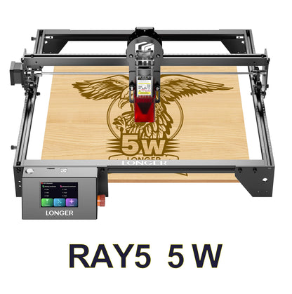 Longer RAY5 Laser Engraver & Cutter – 5W / 10W / 20W with WiFi & Touchscreen