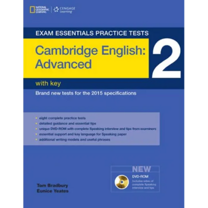 Exam Essentials Practice Tests: Cambridge English Advanced 2 with Key and DVD-ROM - Paperback