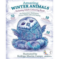 RELAXING Adult Colouring Book: AMAZING WINTER ANIMALS - For RELAXATION, MEDITATION, STRESS RELIEF, CALM and HEALING - Paperback