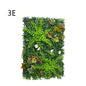 Artificial Grass Wall Panel with Flowers Artificial Plant Privacy Hedge Screen Grass Backdrop Greenery Wall Indoor Home Decratio