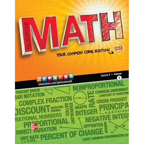 Glencoe Math, Course 2, Student Edition, Volume 1 - Paperback