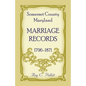 Somerset County, Maryland Marriage Records, 1796-1871 - Paperback