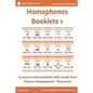 HOMOPHONES BOOKLETS 1 - Fun & Easy-to-Read 15 Booklets with words from Picture Homophones(TM) flashcards SET 1: For children in K-5, dyslexia, English - Paperback
