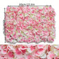 Expanding Artificial Fence Screening with Flowers Ivy Fence Screening Flower Fence Garden Wall Privacy Fence Wedding Decoration