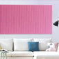 6pcs Felt Wall Stickers Bulletin Board - Artwork Display Board Photo Wall for Living Room, TV Background, Home Office Decor