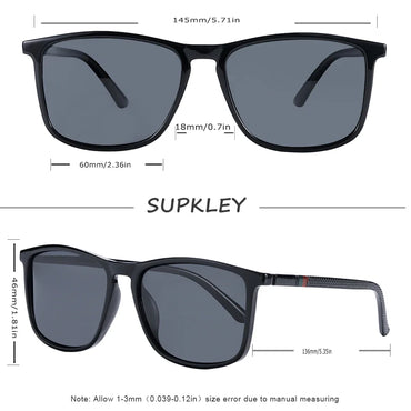 Polarized Sports Sunglasses for Men & Women - UV400 Anti-Glare Unisex Sport Eyewear