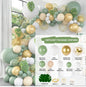 Sage Green Balloon Garland Arch Kit Wedding Birthday Party Decoration Kids Adult Wedding Balloons Baby Shower Decor Globos