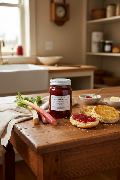 Miller’s Rhubarb Jam | Authentic Local Amish-Made Spread