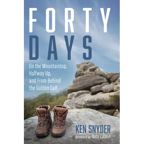 Forty Days: On the Mountaintop, Halfway Up, and from Behind the Golden Calf - Hardcover