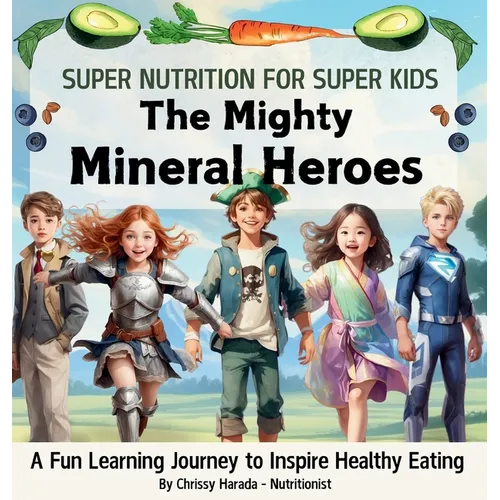 The Mighty Mineral Heroes: A Fun & Educational Kid's Nutrition Book - Hardcover