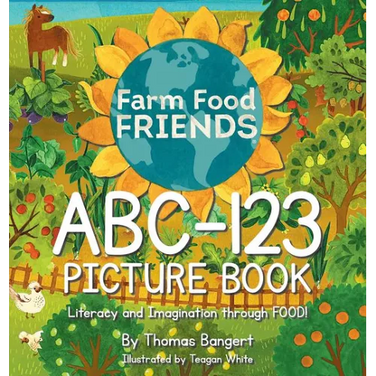 FarmFoodFRIENDS ABC-123 Picture Book - Hardcover