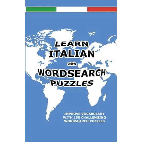 Learn Italian with Wordsearch Puzzles - Paperback