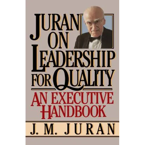 Juran on Leadership for Quality - Paperback