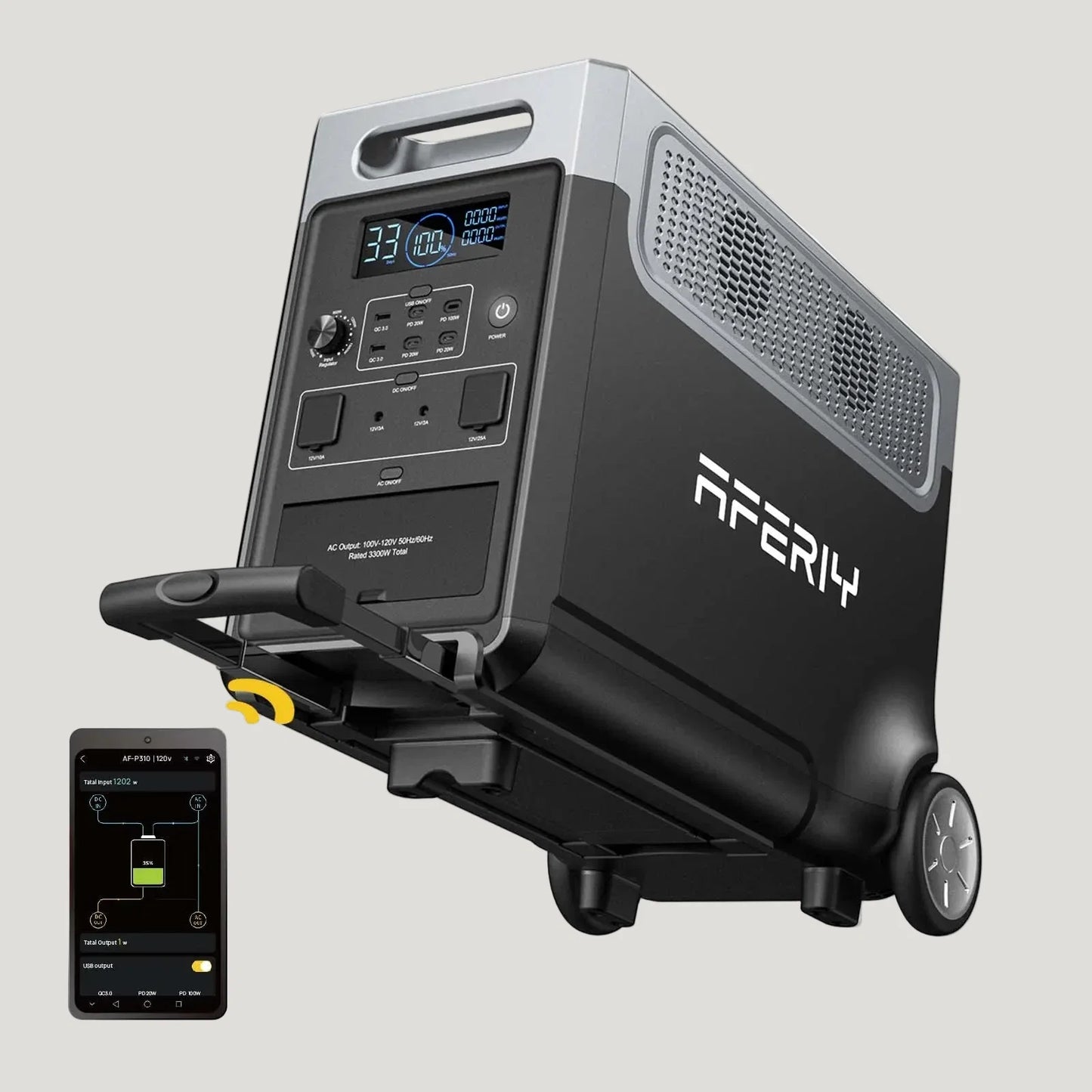 AFERIY P310 | Portable Power Station | 3600W 3840Wh