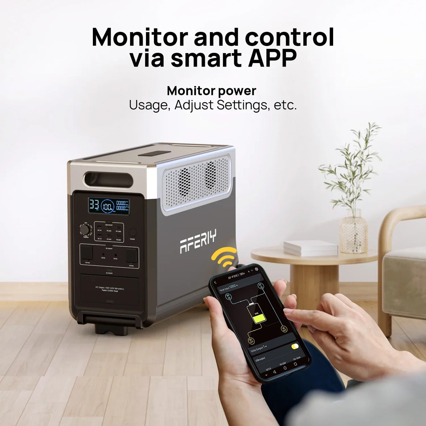 AFERIY P310 | Portable Power Station | 3600W 3840Wh