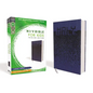 Nirv, Bible for Kids, Large Print, Leathersoft, Blue, Comfort Print: Thinline Edition - Leather