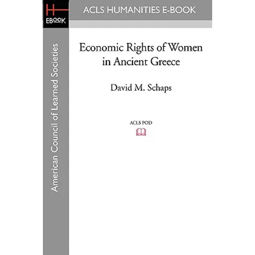 Economic Rights of Women in Ancient Greece - Paperback