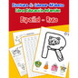 Español - Ruso: Escritura & Colorear Alfabeto Libros Educación Infantiles: Spanish Russian Practicar alfabeto ABC letras con dibujos a - Paperback