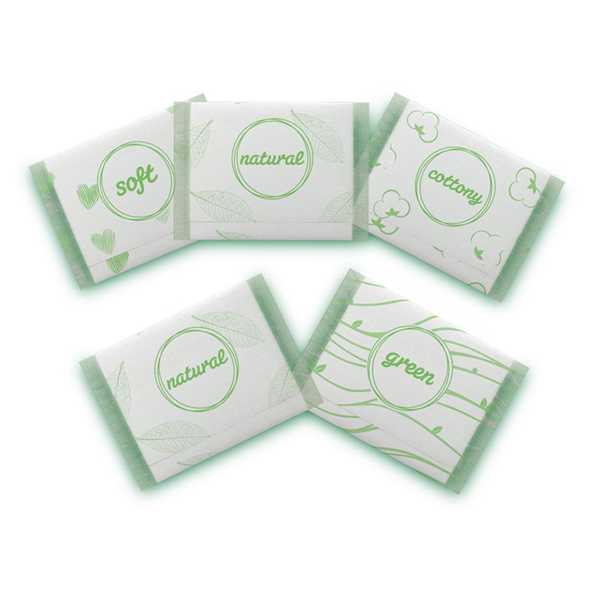 Molped Pure & Soft: Organic Cotton Feminine Hygiene Pads for Sensitive Skin - Hypoallergenic, Dye-Free, and Vegan Menstrual Pads