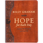 Hope for Each Day Large Deluxe: Words of Wisdom and Faith (a 365-Day Devotional) - The Perfect Father's Day Gift for Christian Dads - Imitation Leather