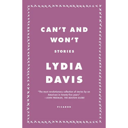 Can't and Won't: Stories - Paperback