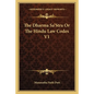 The Dharma Sa'stra or the Hindu Law Codes V1 - Paperback