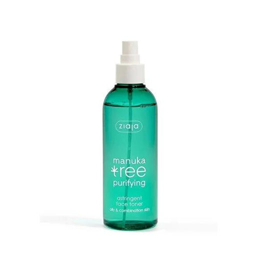 Ziaja Manuka Facial Toner for Oily and Combination Skin - Natural Skincare, Balances and Tightens Pores - 6.76 fl oz