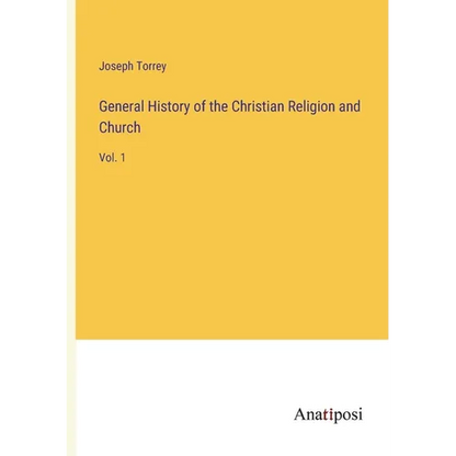 General History of the Christian Religion and Church: Vol. 1 - Paperback