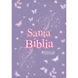 Biblia Rvr 1960 Compacta Símil Piel Juvenil Mariposa Lila (Bible Rvr 1960 Compact Size Leatherlike Youth Lilac Butterfly (Spanish Edition) - Leather