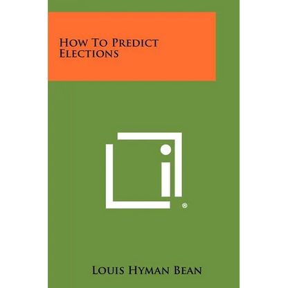How To Predict Elections - Paperback
