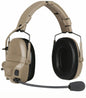 Ops-Core AMP Connectorized Headset | 3D Hear-Through for Situational Awareness