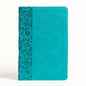 NASB Large Print Personal Size Reference Bible, Teal Leathertouch - Imitation Leather